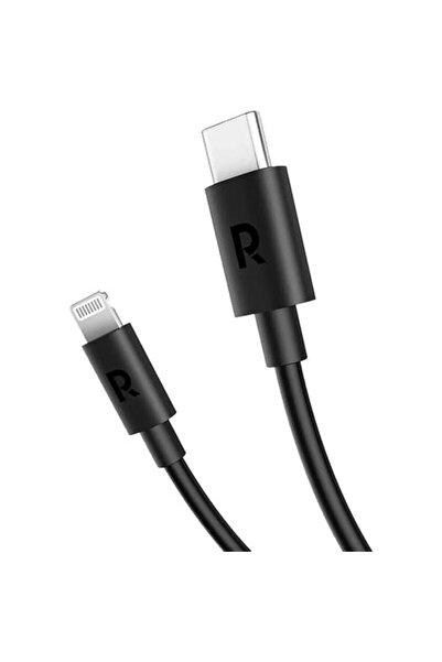 RavPower RP-CB1016 1mt Type-C To Lightning Tpe Siyah Şarj Kablosu
