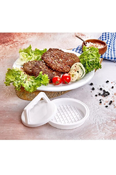 Blue Home Lıght Hamburger Press Ve Köfte Kalıbı Hamburger Köftesi Yapma Apara...