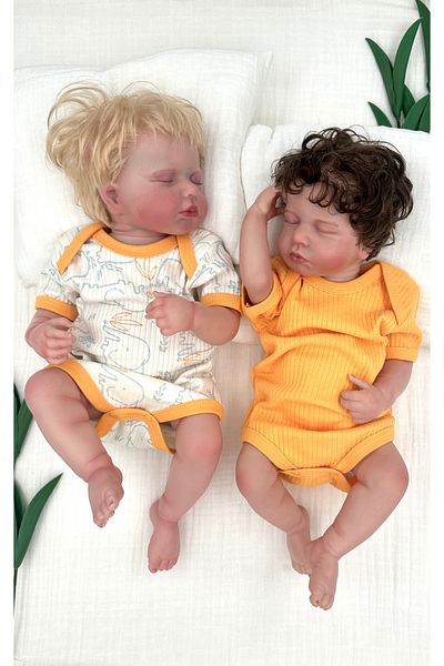 Renkli Puset 2-piece Cotton baby bodysuit and bodysuit Set - Short Sleeve, Corded Fabric, mustard Elephant