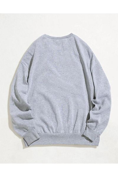 FAVORİST Φούτερ Unisex Brooklyn Slogan Crew Neck