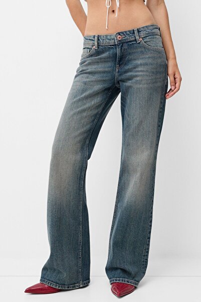 Bershka Low waist bootcut jean