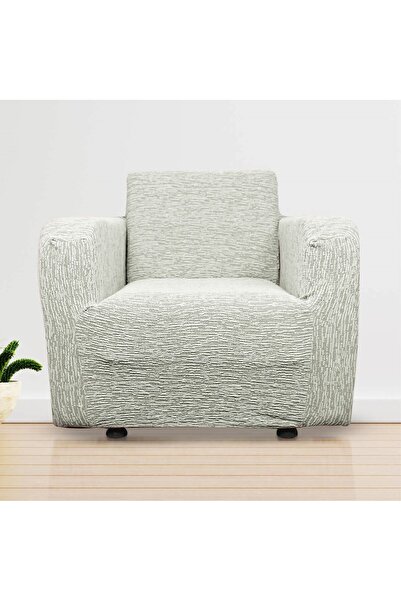 bibaha Ελαστικό κάλυμμα καναπέ - Κάλυμμα καναπέ με ζακάρ και ελαστικό μονόχρω...