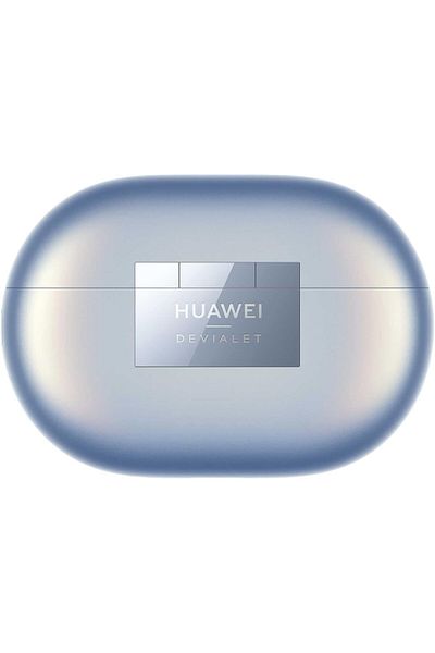Huawei FreeBuds Pro 2: Dual Speaker, ANC 2.0, Hi Res Audio, Pure Voice, Silver Blue, Model 55035843, Huawei