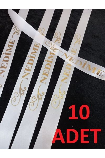 yörük tuhafiye Beyaz Nedime Kol Kurdele Ve Küçük Çengel Igne, (10 ADET)nedime...