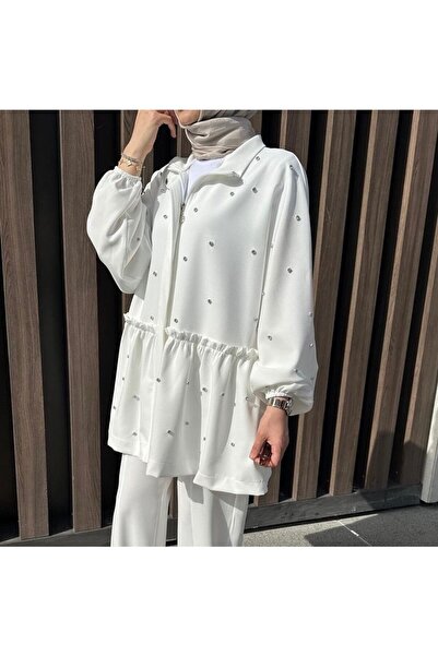 TRİQO Stone DeTailed Crepe Set