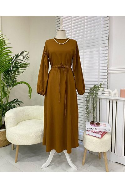 onix Tan Adalya Dress