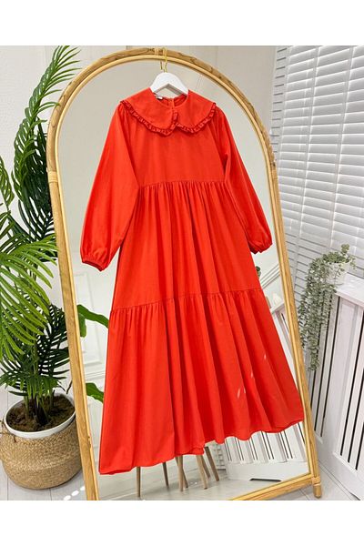 onix Orange Montana Dress