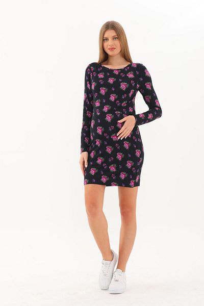 MEGHAN L.A Floral Patterned Maternity & Maternity Breastfeeding Dress