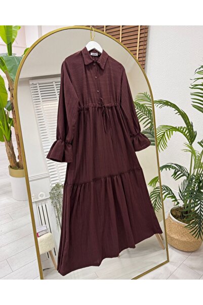 onix Leepy Elbise kahve