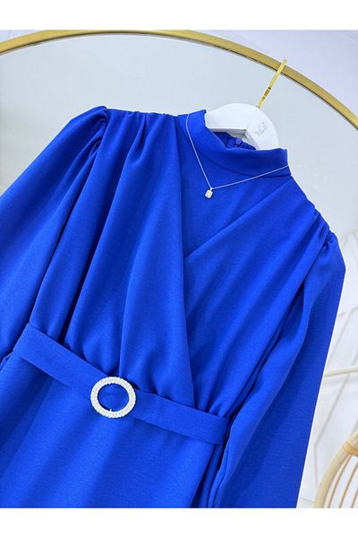 onix Larissa Dress - Saxe Colored