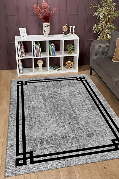 aymira home Dekoratif Dijital Baskılı Kaymaz Taban Yıkanabilir Tüylenmez Kadi...