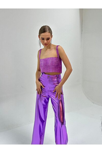 İambabydesign Taşlı Parlak Büstiyer