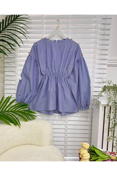 onix Navy Blue Essin Shirt