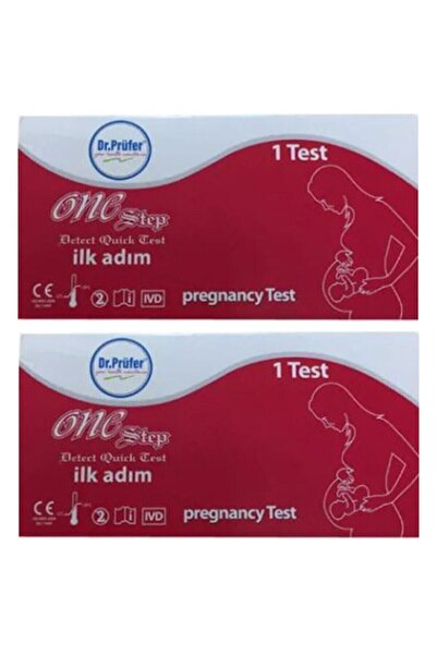 Dr.Prüfer Hızlı Gebelik Testi Kaset Test X 2 Adet (hamilelik Testi)