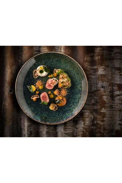 Bonna Porselen 27 Cm Flat Plate Set of 6