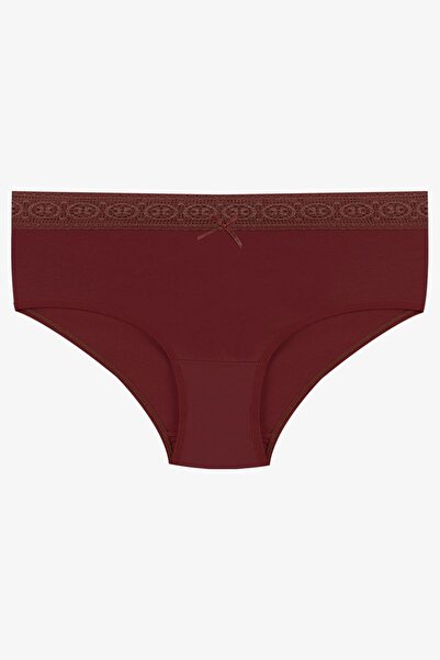 koza iç giyim Kadın Dantel Detaylı Atlet Külot Takım