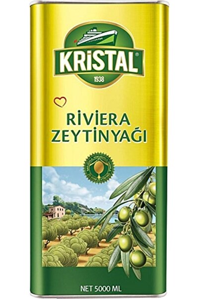 kayet Kristal Riviera Zeytin Yağı Teneke 5 Lt