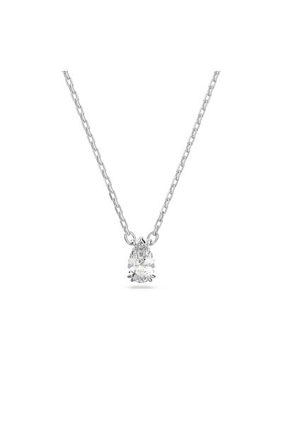 Swarovski 5636708 - Thebasics Necklace: Pend Pear White/RHS