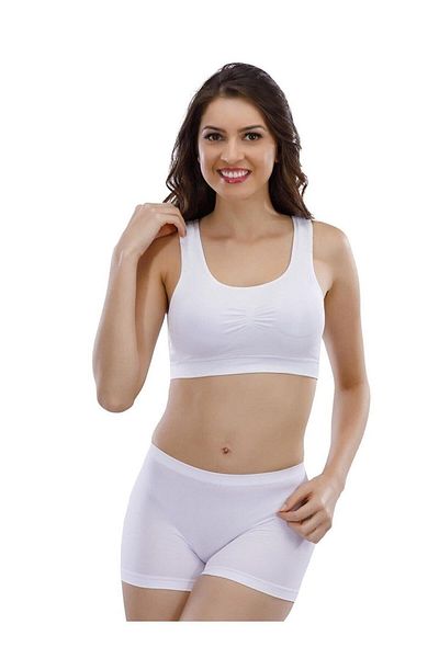 Layza Form Women's Thick Strap Padded Bra Bustier 12000 - 2 Pieces