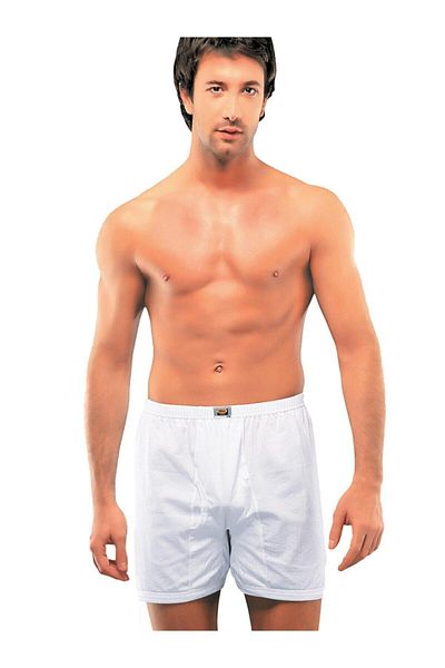 İLKE İÇ GİYİM Ανδρικά σλιπ Boxer İlke Cotton -117-6 Τεμάχια