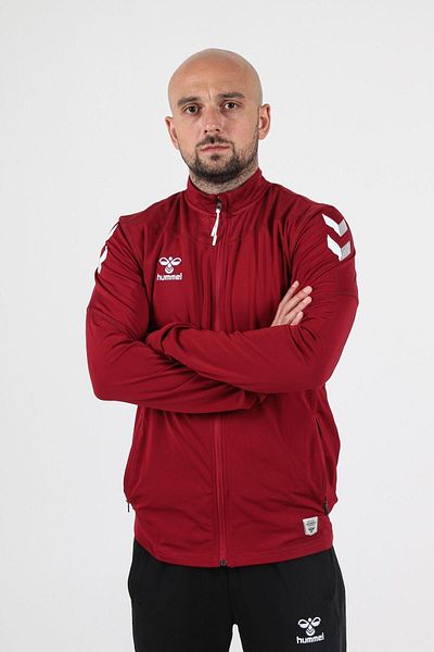 hummel Burgundy Oregon Camping Tracksuit Top