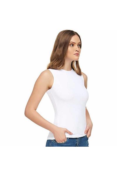 Tutku Elit 2201 - Tricou cu mânecă zero din Elestan, 6 piese