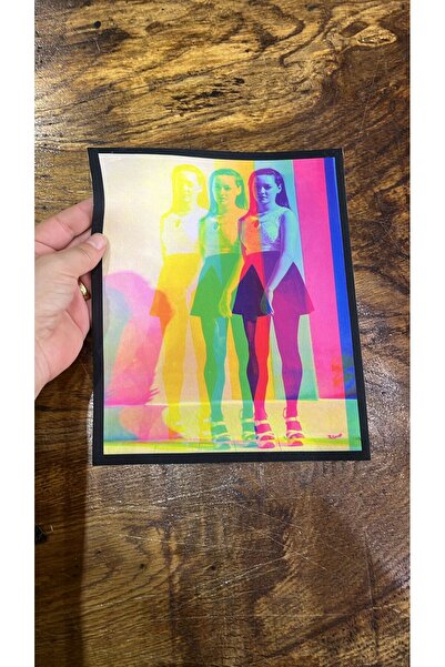 Gönülden Tasarım Šareni aplikacijni šav za devojčice - 23x19 cm