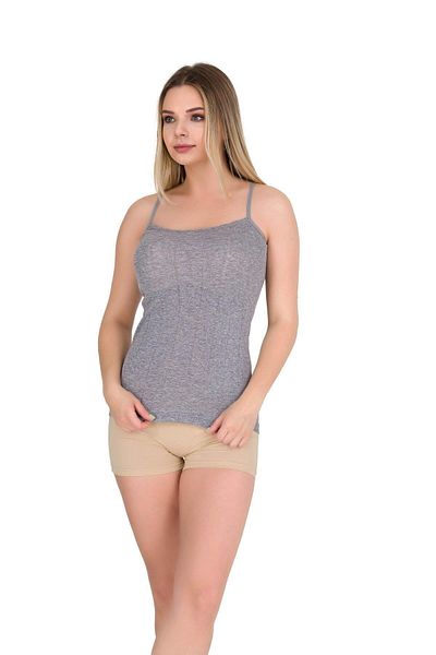 Berrak Tricou cu bretele subțiri pentru femei 8050 - 6 bucăți