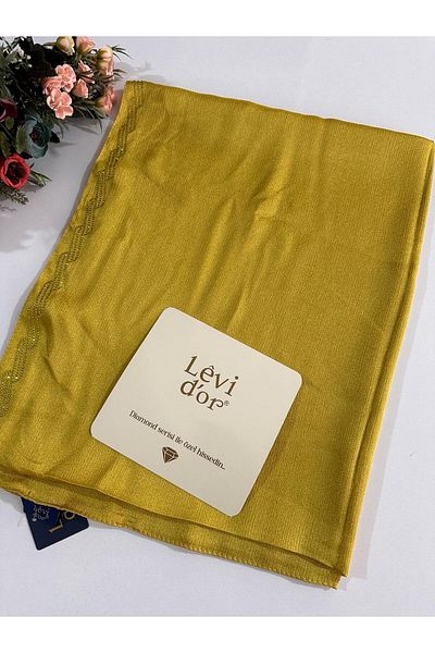 Levidor Premium Diamond Stone Shawl Oil Green Dxs0313