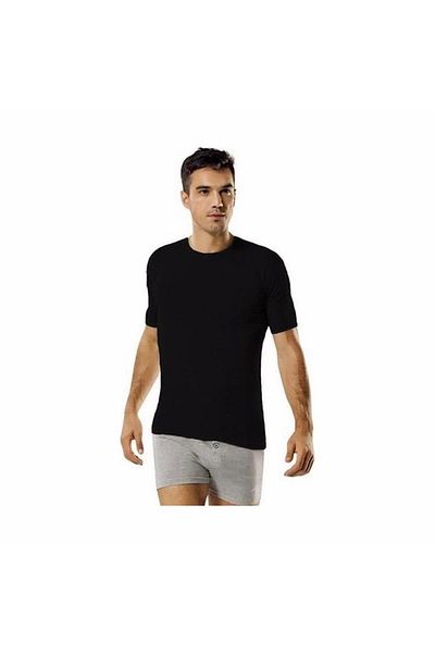 Namaldı 181 model Crew Neck Lycra Undershirt - Half Sleeve - 3 Pieces