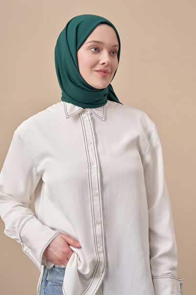 ARMANDA Emerald Cotton Jazz Shawl