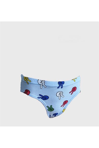 KOTA Boy's Printed Lycra Slip εσώρουχα 6 τεμαχίων - 1018