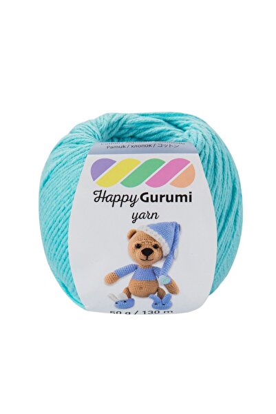 Happy Gurumi K551 Turkuaz Amigurumi Örgü Ipi 50gr 130m