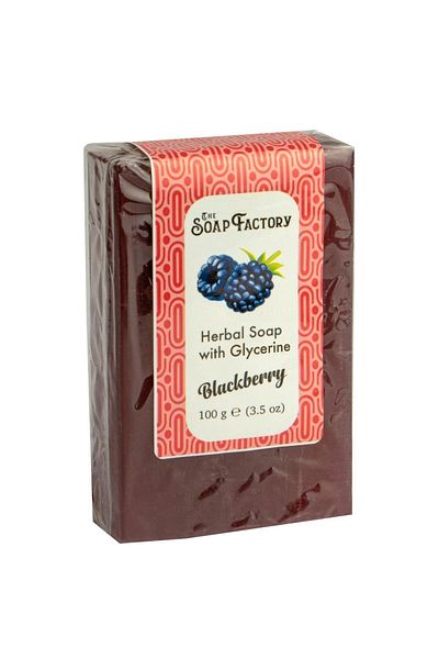 The Soap Factory Glycerin Series Blackberry Soap 100 Gr - Herbal - Handmade