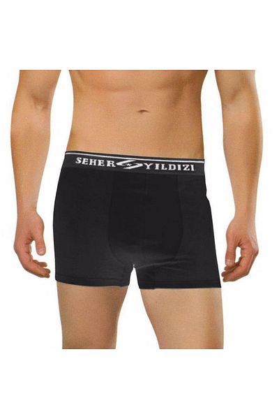 Seher Yıldız Seher 060 Ανδρικό Lycra Boxer - 12 Long Σώβρακα