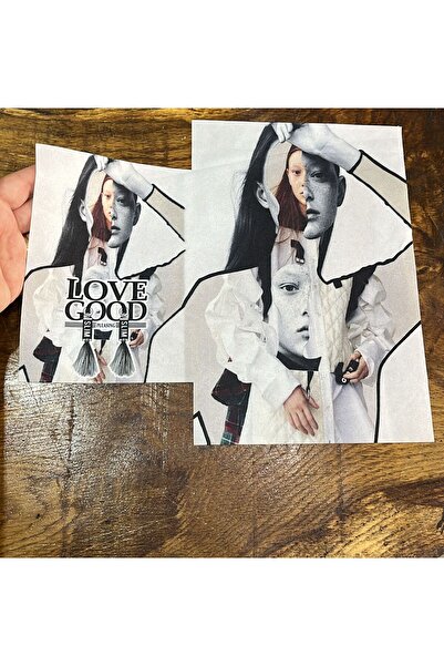 Gönülden Tasarım 30x26 cm Vizuelni dizajn za devojčice, šivaća aplikacija