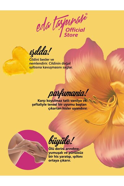 Eda Taşpınar Desert Rose Amber Vücut Peelingi - 300 gr (EGY0004)