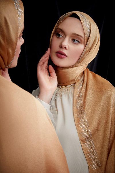 Levidor Premium Diamond Stone Shawl Caramel Dxs0214