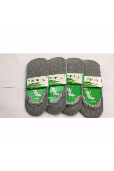 Dündar Men's Bamboo Silicone 12 Pieces Seamless Ballerina Socks Set