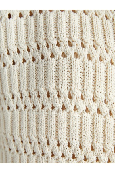 LC Waikiki LCW Vision - Dámský pletený kardigan s dlouhým rukávem od Crew Neck