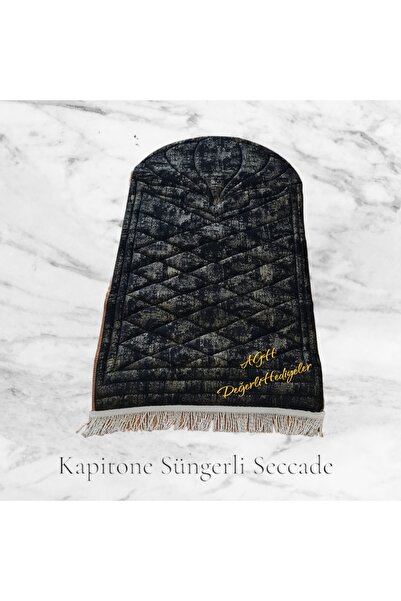 AGH Değerli Hediyeler Lüks Kapitone Seccade Kalın Astarlı Şık Kaliteli Seccad...