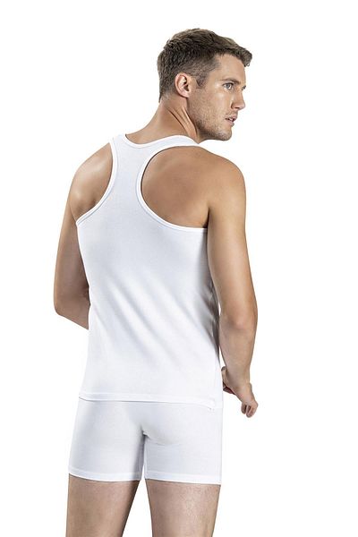 Jiber Rambo Tank Top 136 - Ανδρικό Cotton Lycra, 3 Τεμάχια