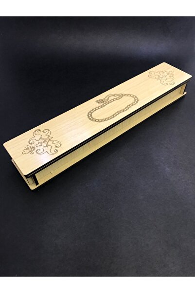 KEHRİBARGRAM Ahşap Tesbih Kutusu Hediyelik Kutu