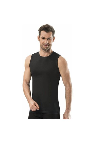 Jiber Men'S UnderShirt Colorful Zero Sleeve 3 Pack - 114
