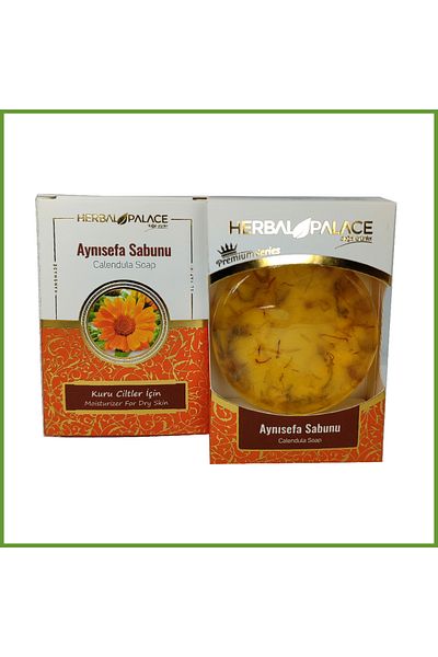 Herbal Palace Calendula Soap 125 Gr (1 Piece)