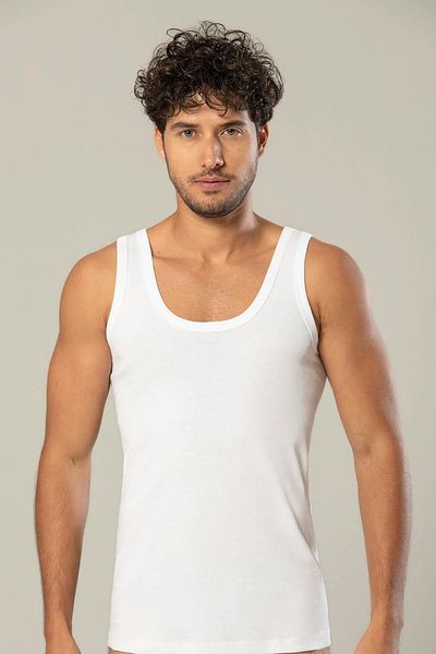 Erdem Ανδρικό Ribana Classic Strap Tank Top 1110 - 6 Τεμάχια