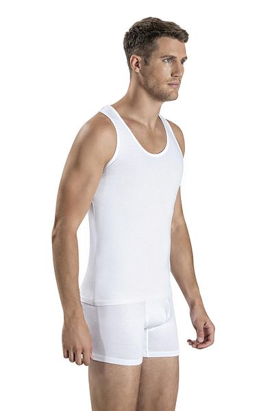 Jiber Rambo Tank Top 136 - Ανδρικό Cotton Lycra, 3 Τεμάχια