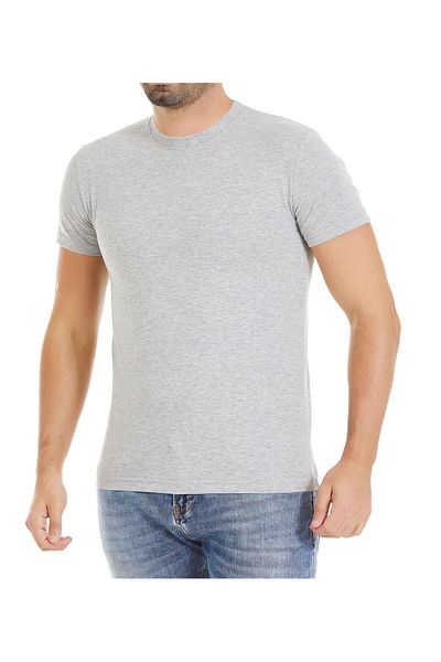 YILDIZ Star Men's Doctor Collar Ribbed Undershirt Undershirt 55/57 - 6 Pieces