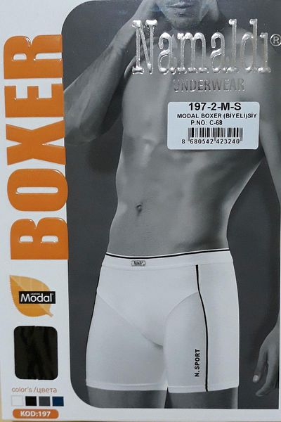 Namaldı Ανδρικό Modal Lycra Boxer 197 - 6 Τεμάχια