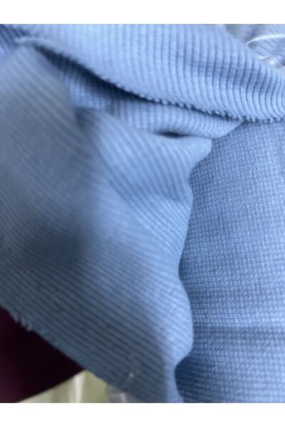 ÖZGÜR KUMAŞ Ύφασμα Baby Blue πλέξη ριμπ Ribana